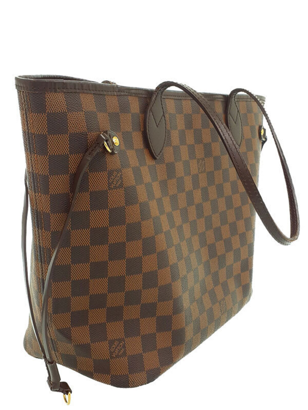 Louis Vuitton Bag Damier Neverfull Tote Brown
